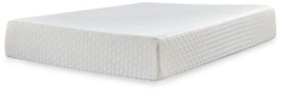 Ashley White Chime 12 Inch Memory Foam King Mattress | Home Elegance USA