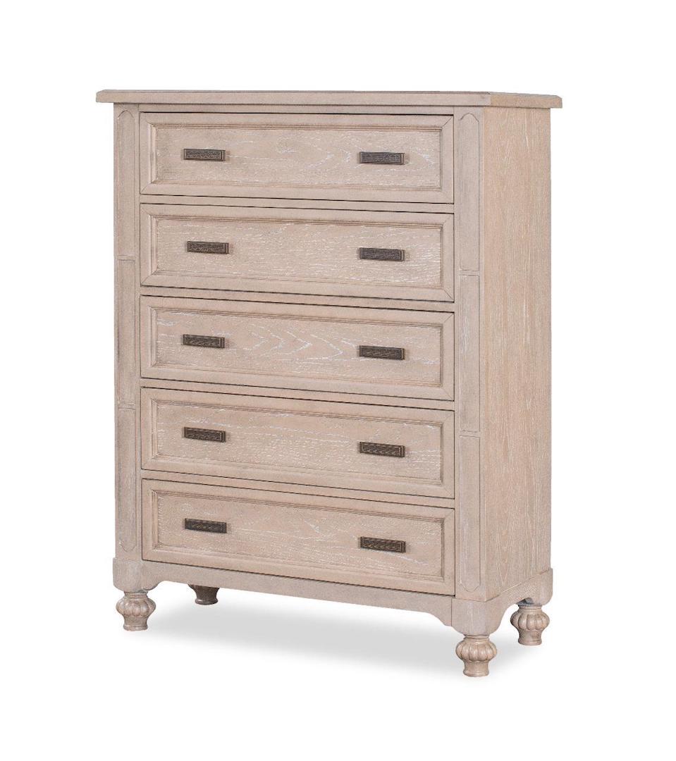 Marina Chest by Cosmos Furniture with rich wood, styled in a classic transitional design.