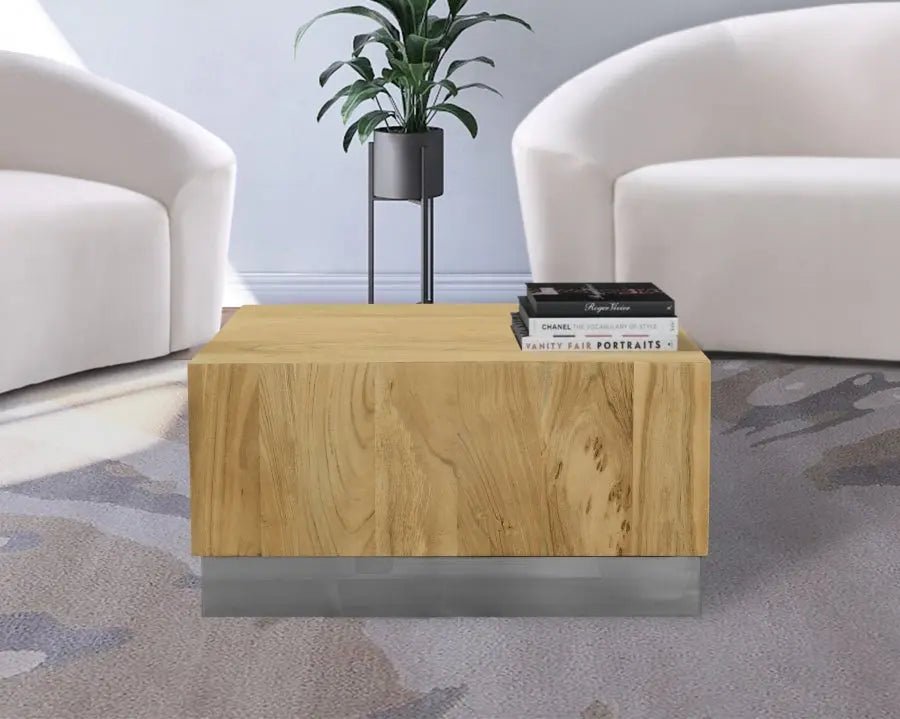 Acacia Coffee Table In Gold - 233 - Ct | Meridian | Home Elegance USA