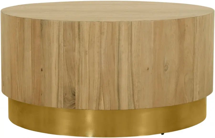Acacia Coffee Table In Gold - 246 - Ct | Meridian | Home Elegance USA