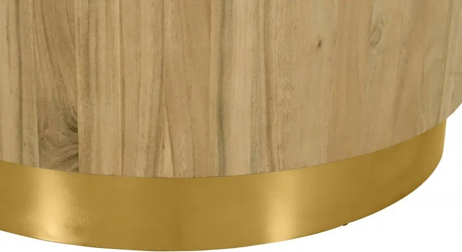 Acacia Coffee Table In Gold - 246 - Ct | Meridian | Home Elegance USA