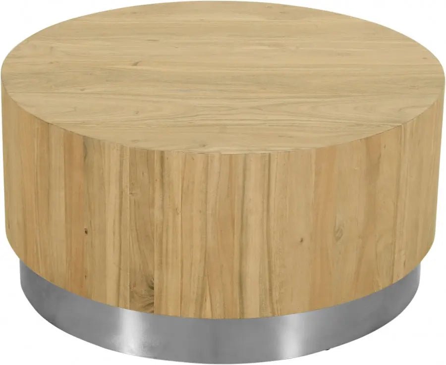 Acacia Coffee Table In Gold - 247 - Ct | Meridian | Home Elegance USA