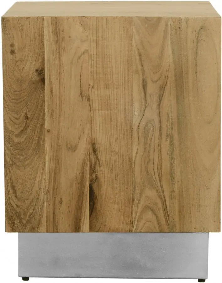 Acacia End Table In Gold - 233 - Et | Meridian | Home Elegance USA