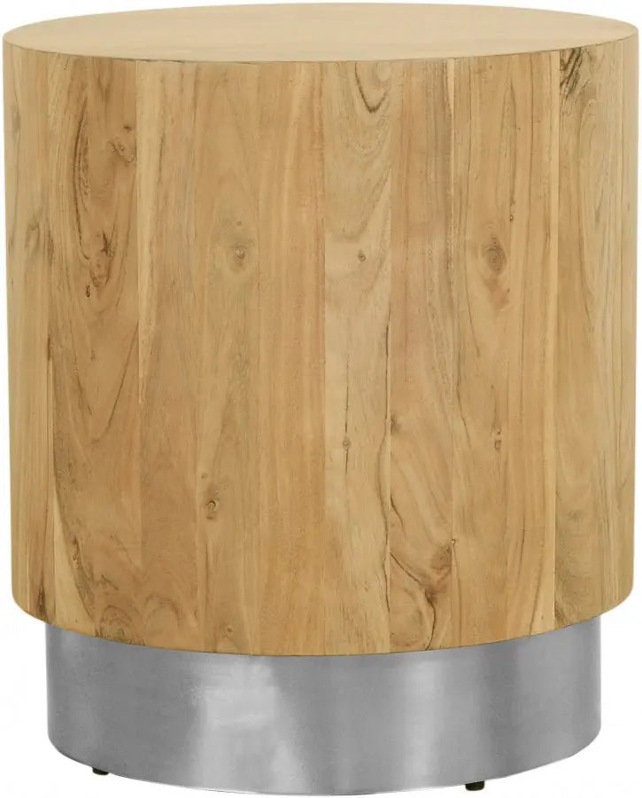 Acacia End Table In Gold - 247 - Et | Meridian | Home Elegance USA