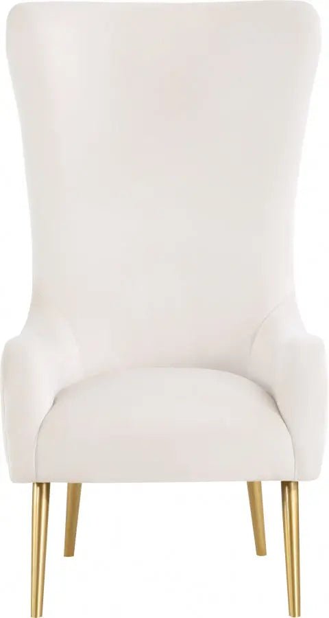Alexander Accent Chair In Cream - 536Cream | Meridian | Home Elegance USA