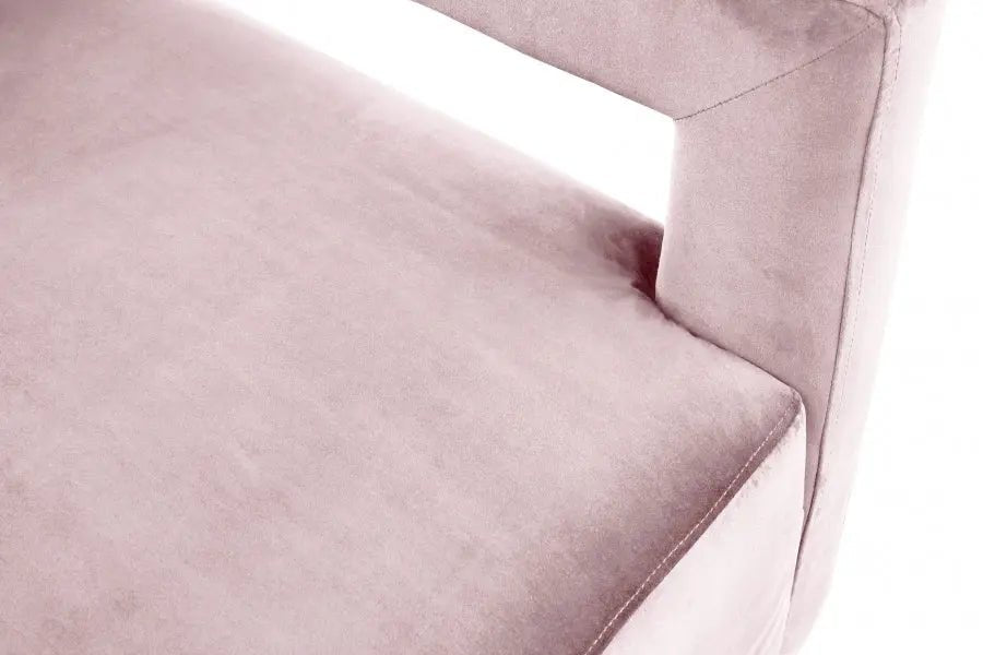 Armani Velvet Accent Chair In Pink - 597Pink | Meridian | Home Elegance USA