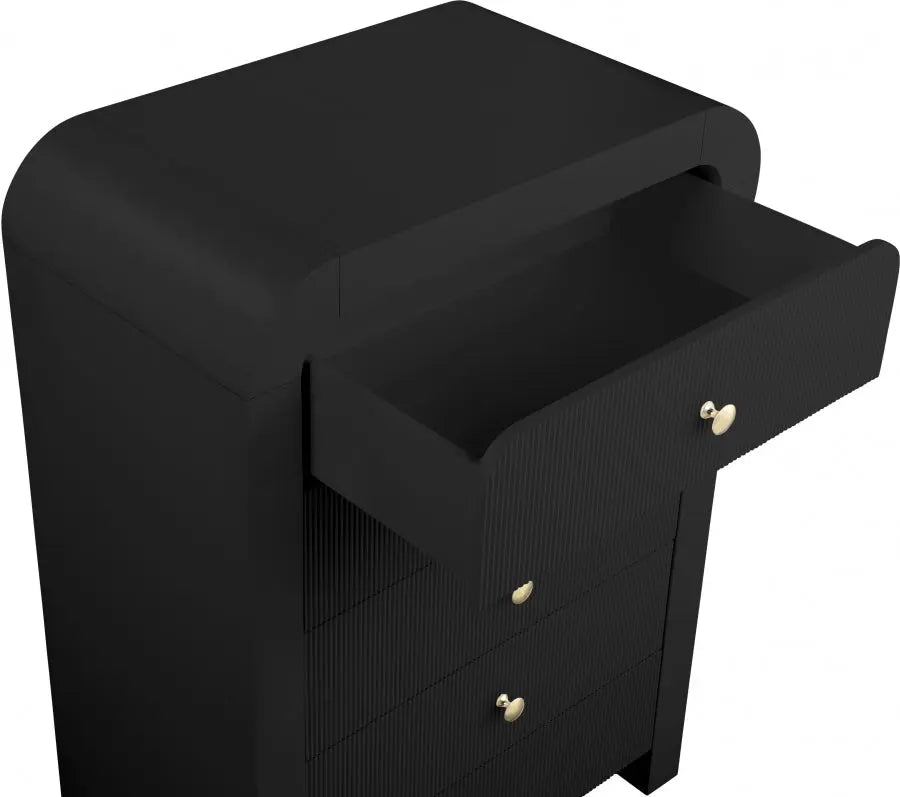 Artisto Chest In Black - 888Black - Ch | Meridian | Home Elegance USA