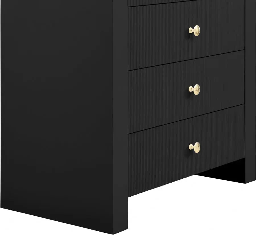 Artisto Chest In Black - 888Black - Ch | Meridian | Home Elegance USA
