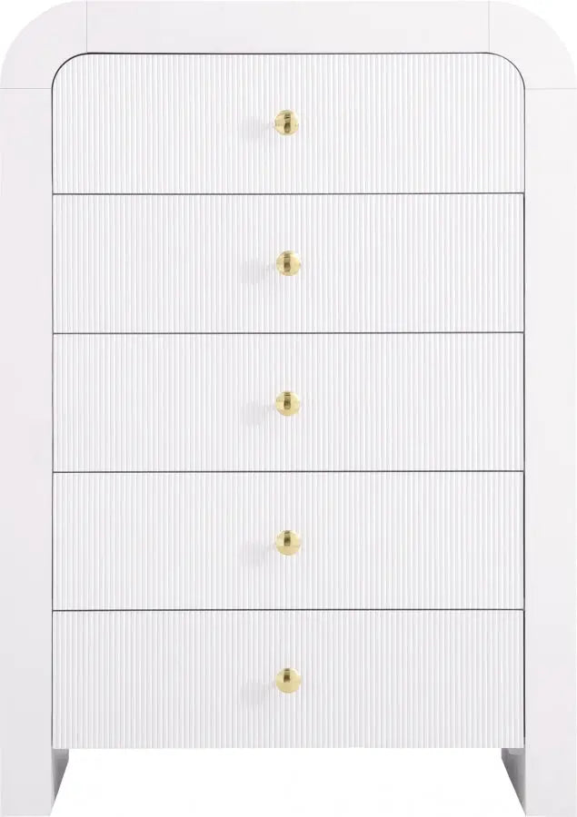 Artisto Chest In White - 888White - Ch | Meridian | Home Elegance USA