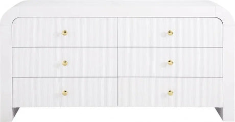 Artisto Dresser In White - 888White - D | Meridian | Home Elegance USA