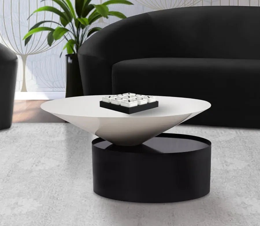 Damon Coffee Table In Black - 266 - C | Meridian | Home Elegance USA