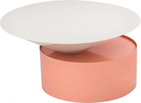 Damon Coffee Table In White - 267 - C | Meridian | Home Elegance USA