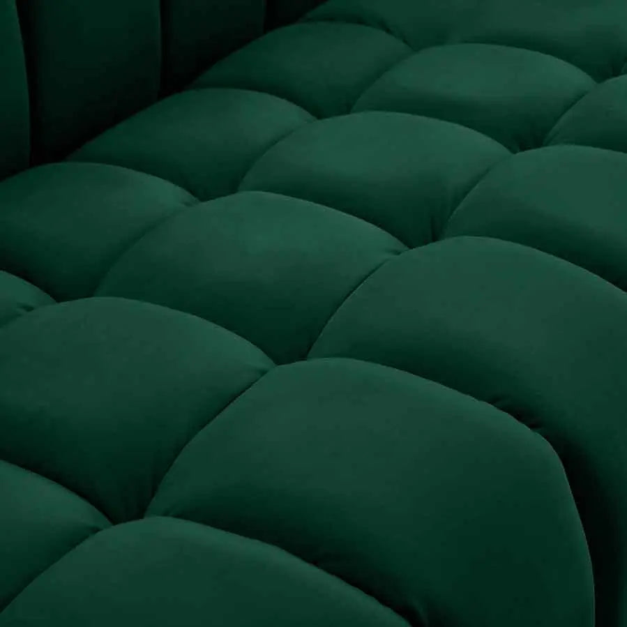 Meridian Furniture - Gwen Velvet Chair In Green - 670Green-C