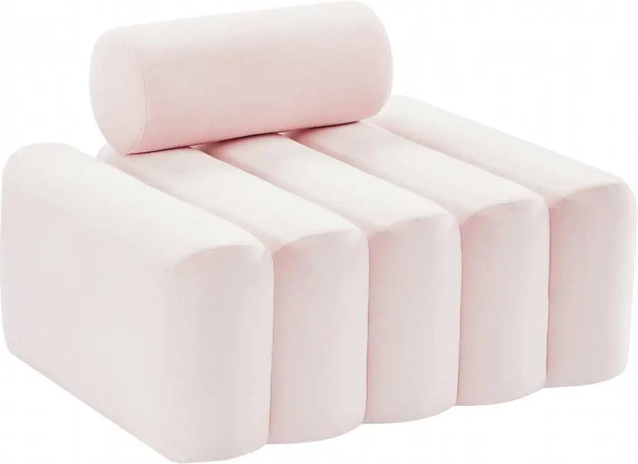 Meridian Furniture - Melody Velvet Chair In Pink - 647Pink-C