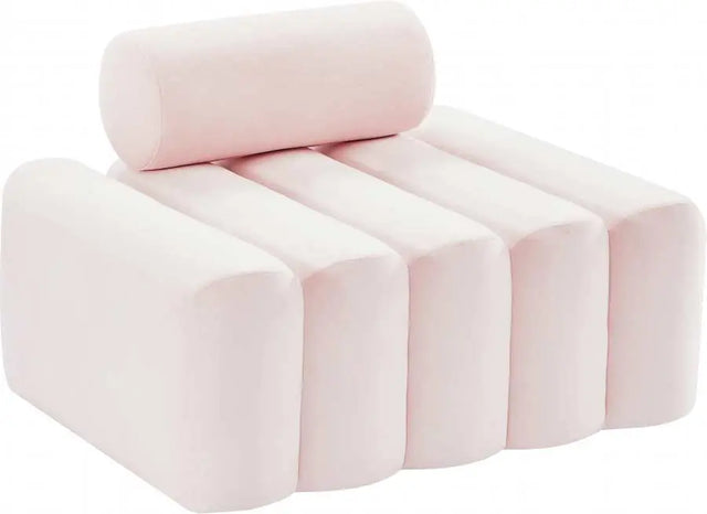 Meridian Furniture - Melody Velvet Chair In Pink - 647Pink-C