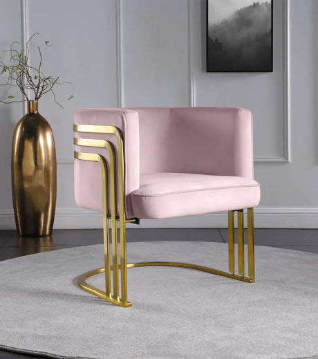 Meridian Furniture - Rays Accent Chair In Pink - 533Pink