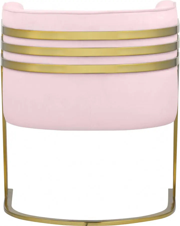 Meridian Furniture - Rays Accent Chair In Pink - 533Pink