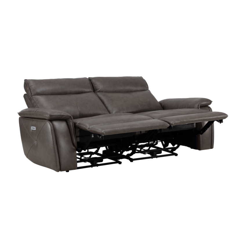 Moroni 2-Piece Sofa Set In Dark Brown 8259Rfdb*2Pwh | Homelegance - sold by Home Elegance USA