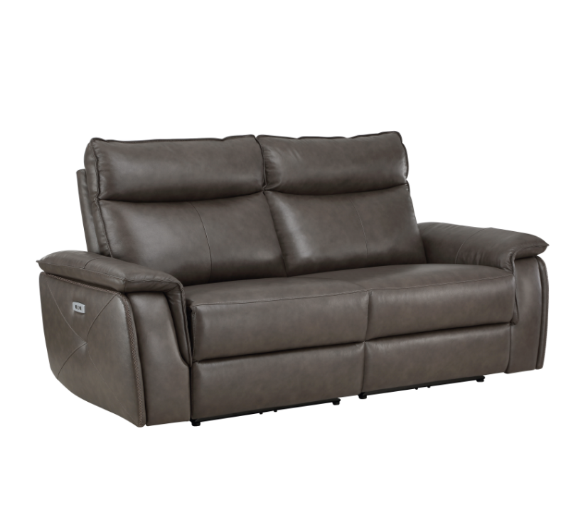 Moroni 2-Piece Sofa Set In Dark Brown 8259Rfdb*2Pwh | Homelegance - sold by Home Elegance USA