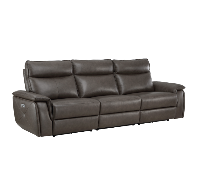 Moroni 2-Piece Sofa Set In Dark Brown 8259Rfdb*2Pwh | Homelegance - sold by Home Elegance USA