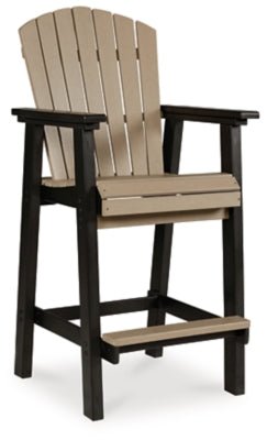 Ashley Black/Driftwood Fairen Trail Tall Barstool (Set of 2) | Home Elegance USA