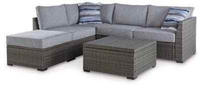 Ashley Gray Petal Road LoveseatSEC/OTTO/TBL Set(Set of 4) | Home Elegance USA