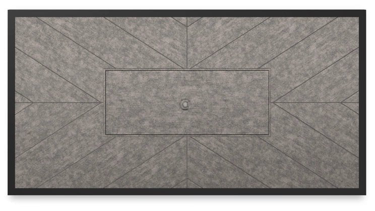 Black/Light Gray Beachcroft Rectangular Fire Pit Table | Ashley | Home Elegance USA