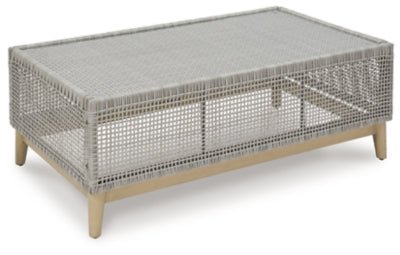 Ashley Gray Seton Creek Rectangular Cocktail Table | Home Elegance USA