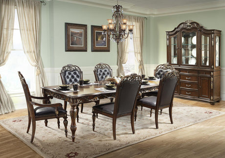Rosanna Cherry Wood Finish Dining Room Set by Cosmos Furniture