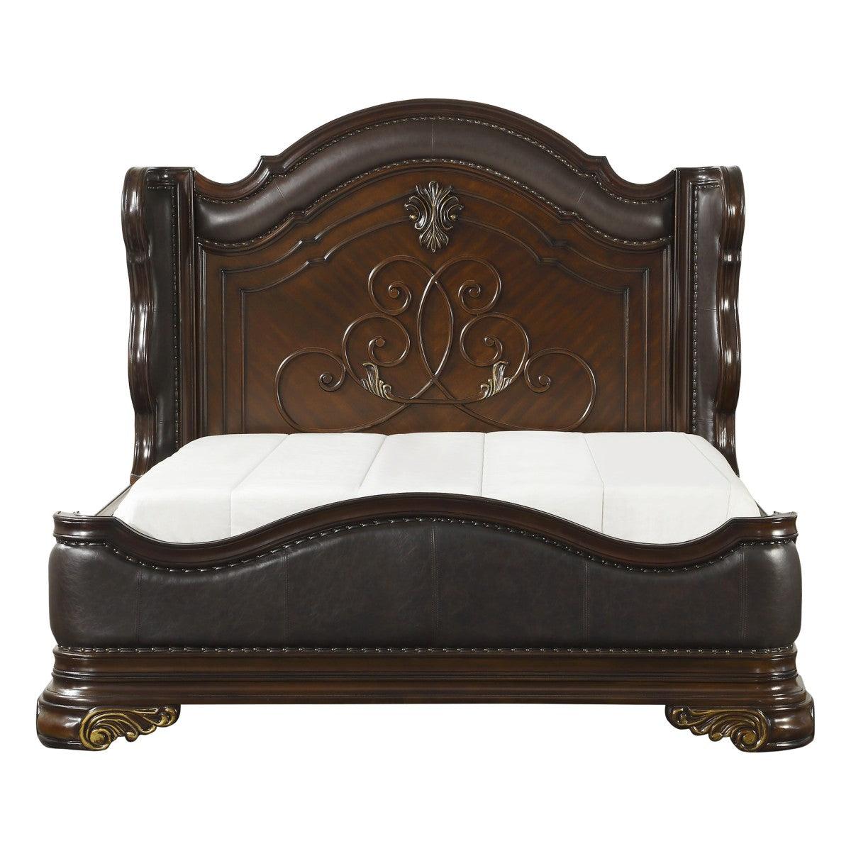 Royal Highlands Bedroom Set in Cherry by Homelegance Furniture