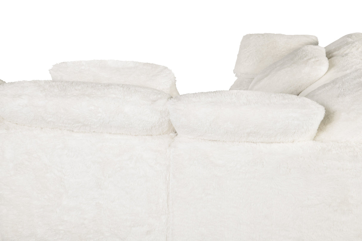 SS410 Upholstery Sofa by Hooker Furniture in Yakety Yak Natural Fabric