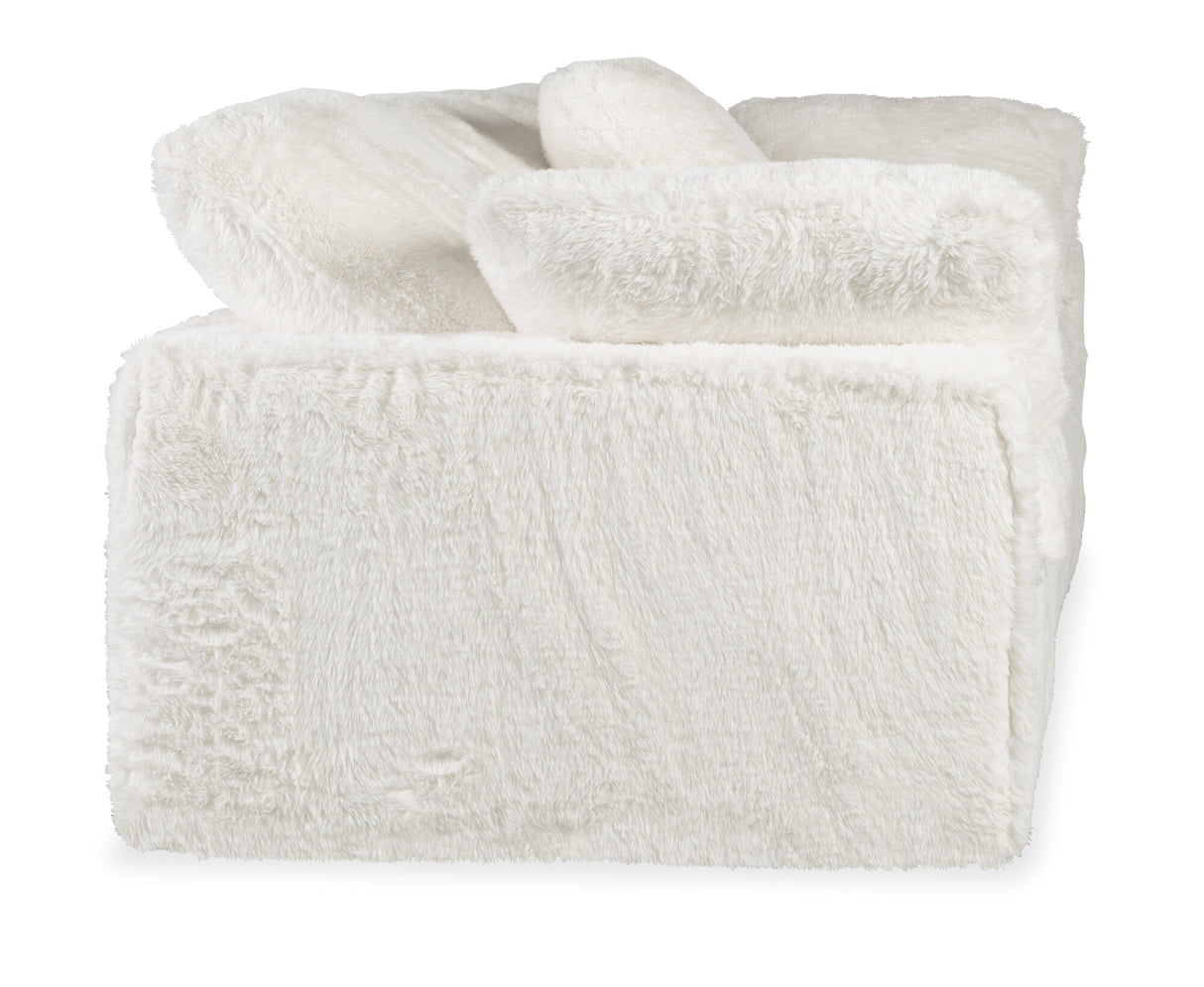 SS410 Upholstery Sofa by Hooker Furniture in Yakety Yak Natural Fabric