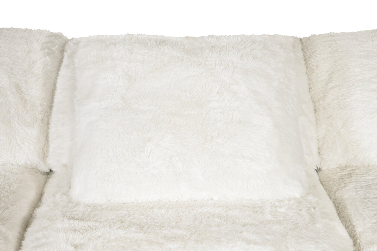 SS410 Upholstery Sofa by Hooker Furniture in Yakety Yak Natural Fabric