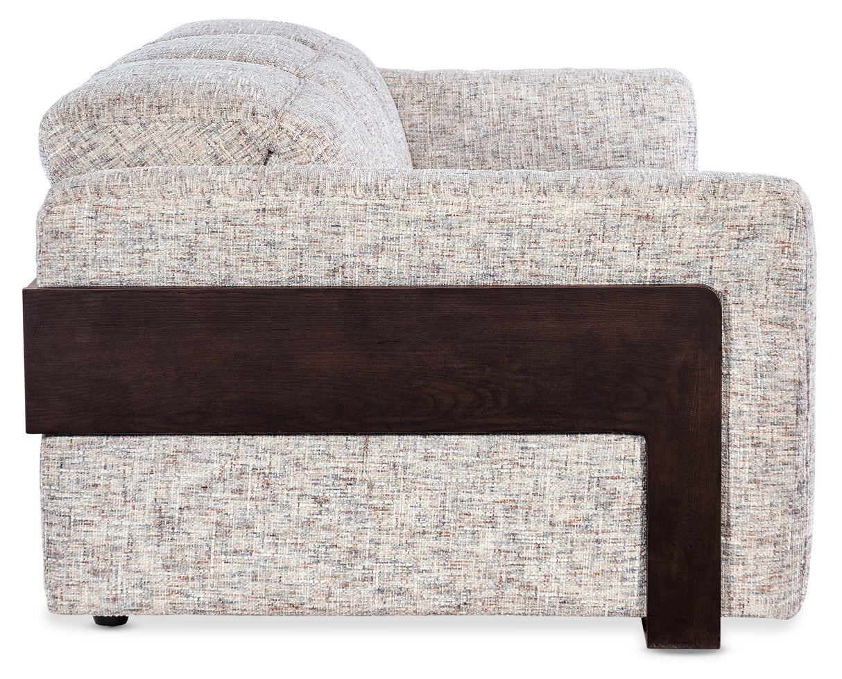 Atlas Power Sofa with Power Headrest by Hooker Furniture in Odyssey Frost Fabric