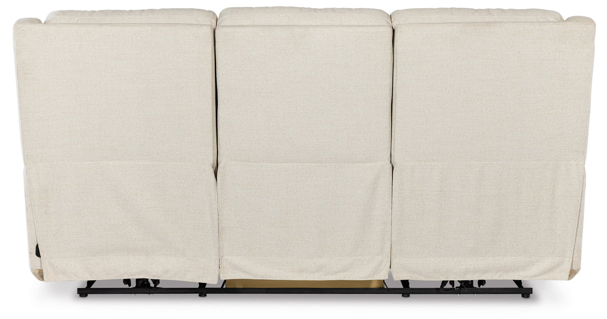 Nelson Zero Gravity Power Reclining Sofa by Hooker Furniture | Power Headrest, and Lumbar Support