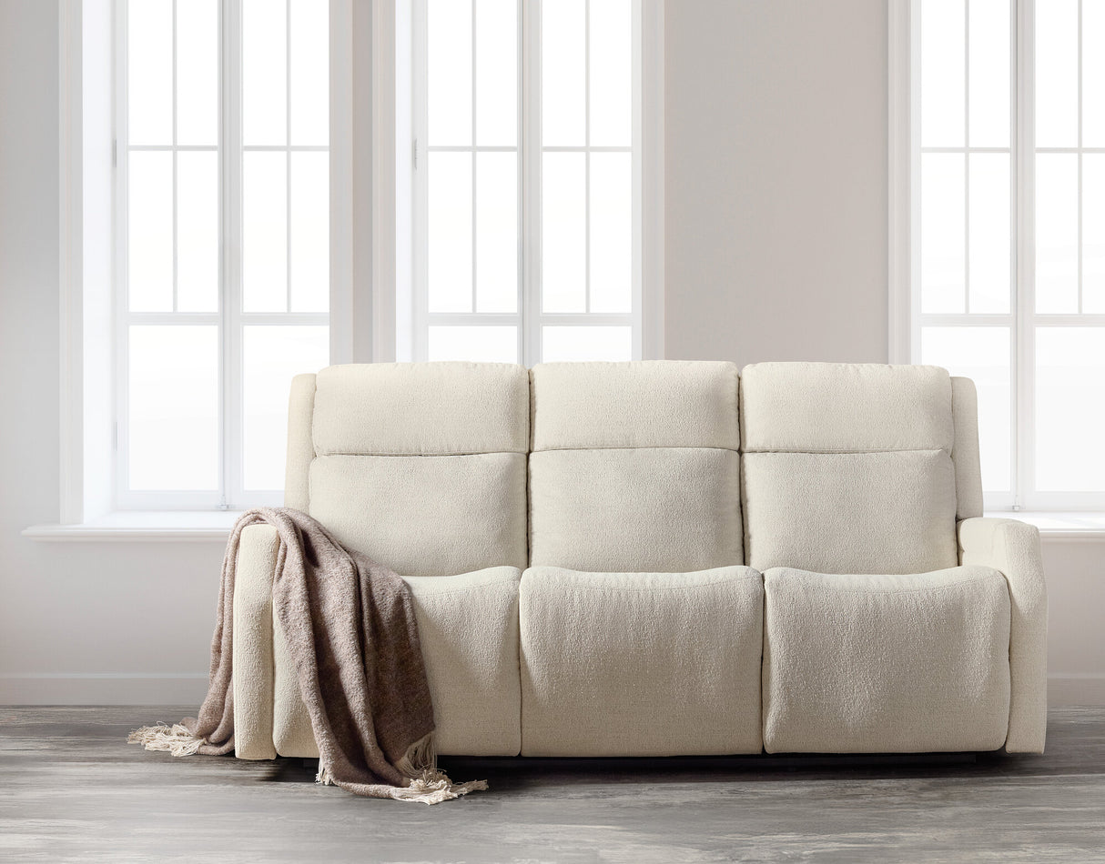 Nelson Zero Gravity Power Reclining Sofa by Hooker Furniture | Power Headrest, and Lumbar Support