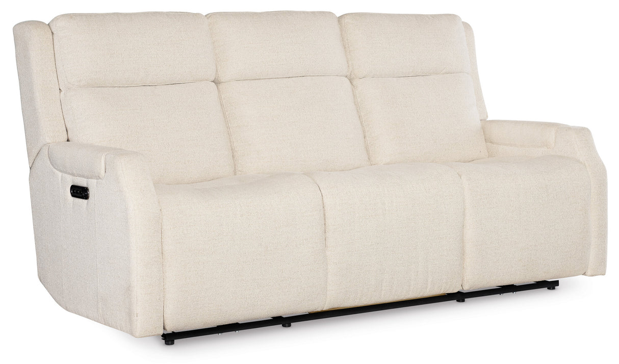 Nelson Zero Gravity Power Reclining Sofa by Hooker Furniture | Power Headrest, and Lumbar Support