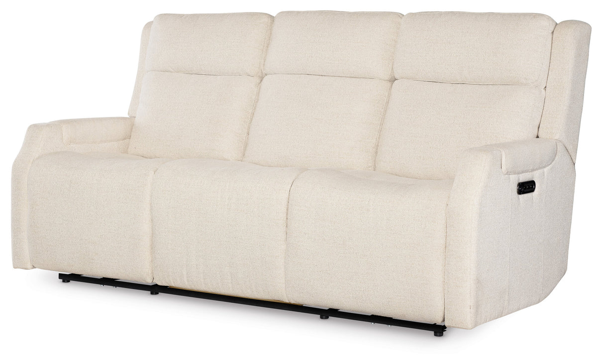 Nelson Zero Gravity Power Reclining Sofa by Hooker Furniture | Power Headrest, and Lumbar Support
