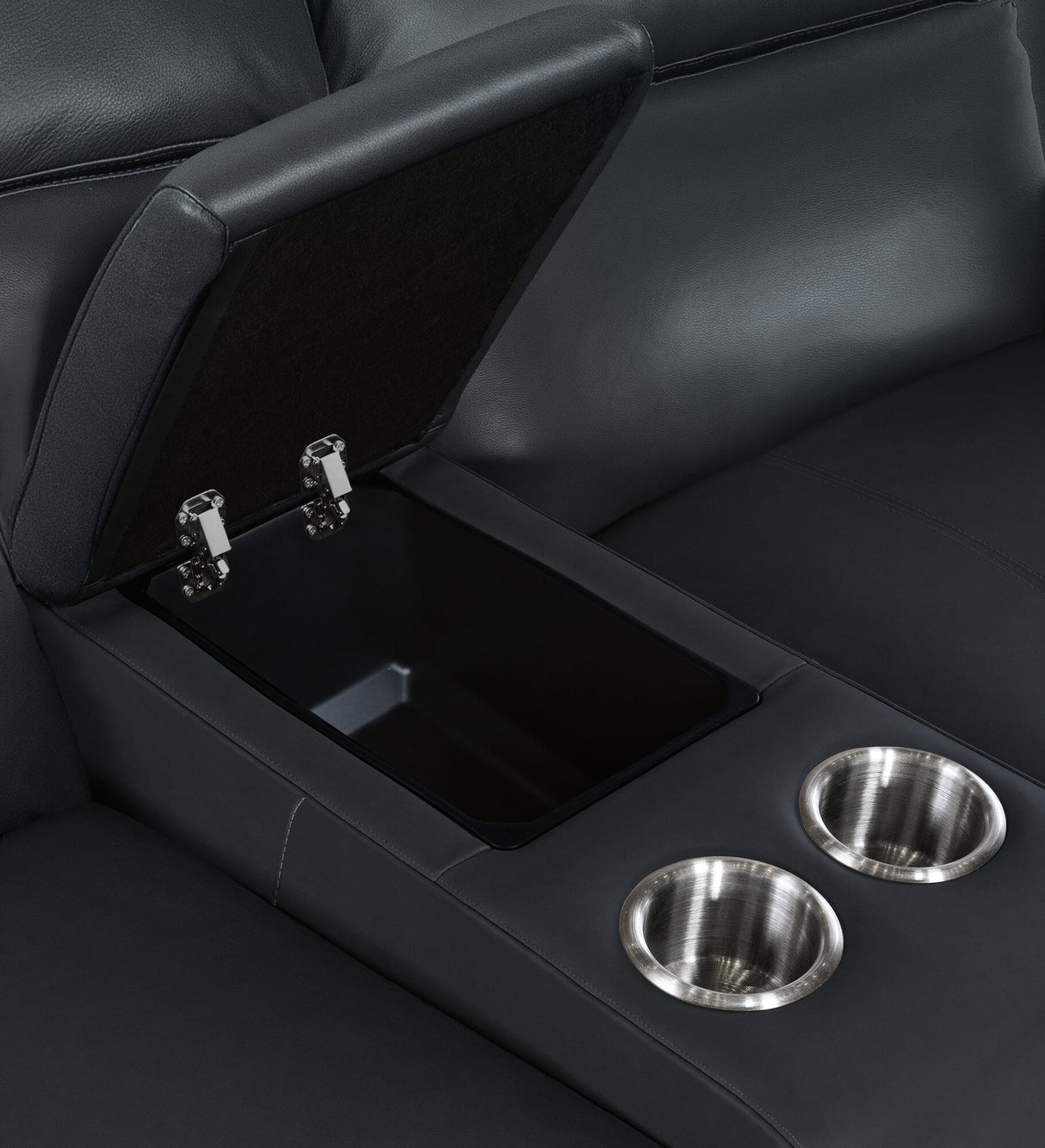 Nelson Zero Gravity Power Reclining Loveseat with Power Headrest, & Lumbar Support | 2 Color Finishes (Salvo Beige, Salvo Denim)