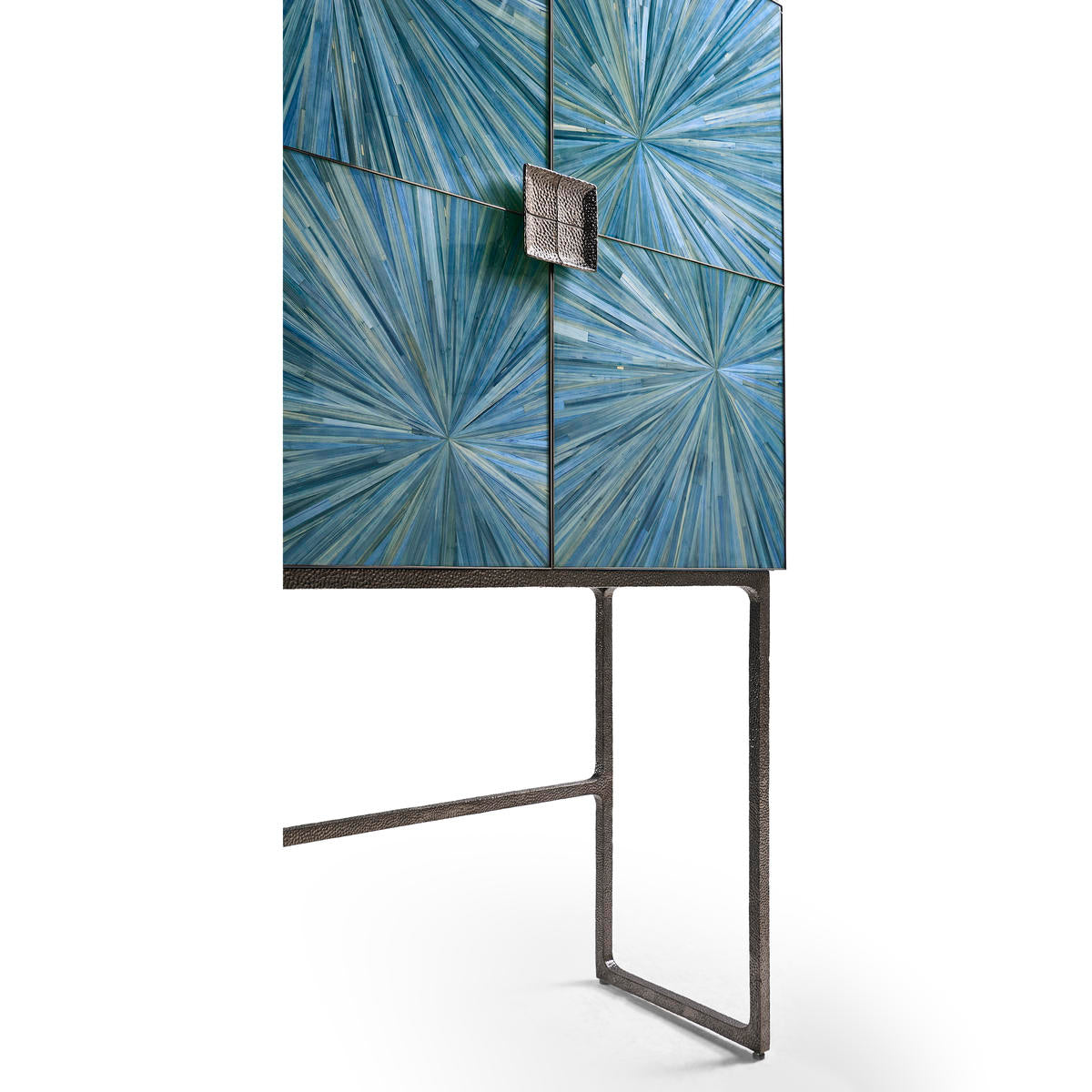 Sapphire & Terra Bar Cabinet | Jonathan Charles Fine Furniture