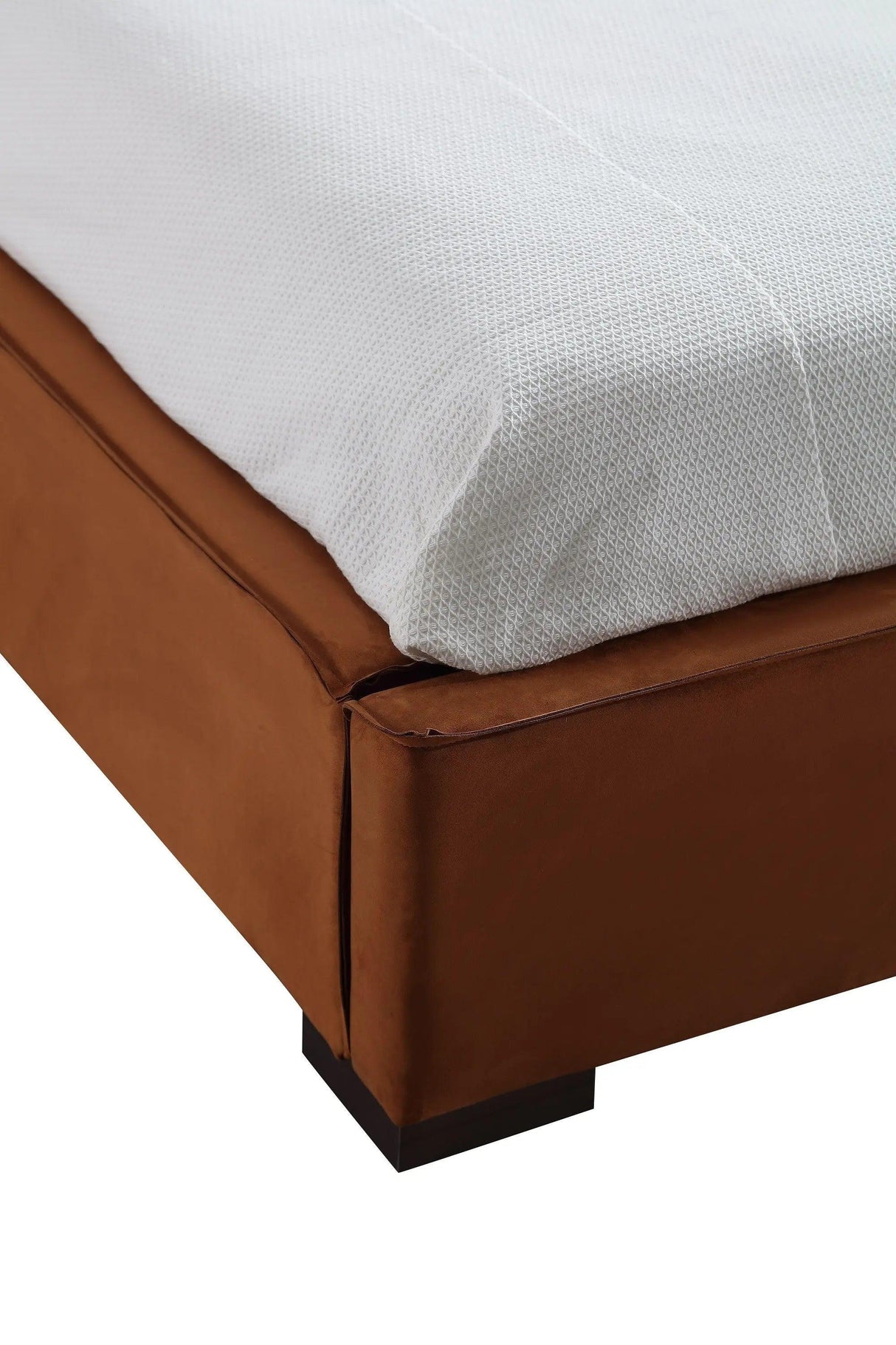 Serene Upholstered Bed In Chestnut | J&M Furniture