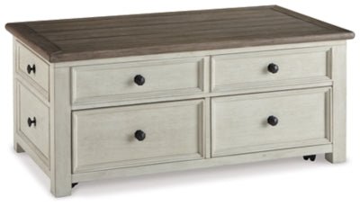 Ashley Two - tone Bolanburg Lift Top Cocktail Table | Home Elegance USA