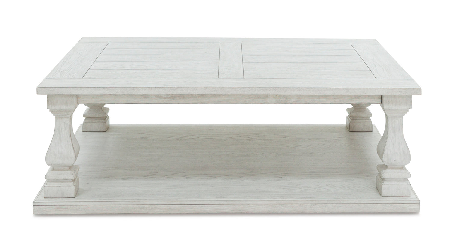 Ashley Antique White Arlendyne Rectangular Cocktail Table - Home Elegance USA