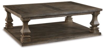 Ashley Gray Johnelle Rectangular Cocktail Table | Home Elegance USA