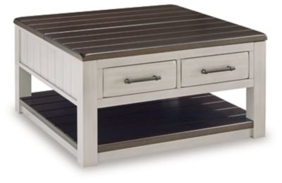 Ashley Gray/Brown Darborn Lift Top Cocktail Table | Home Elegance USA