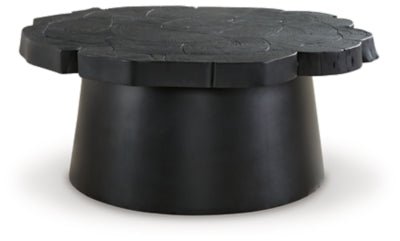 Ashley Black Wimbell Round Cocktail Table | Home Elegance USA