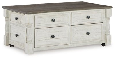 Ashley White/Gray Havalance Lift Top Cocktail Table | Home Elegance USA