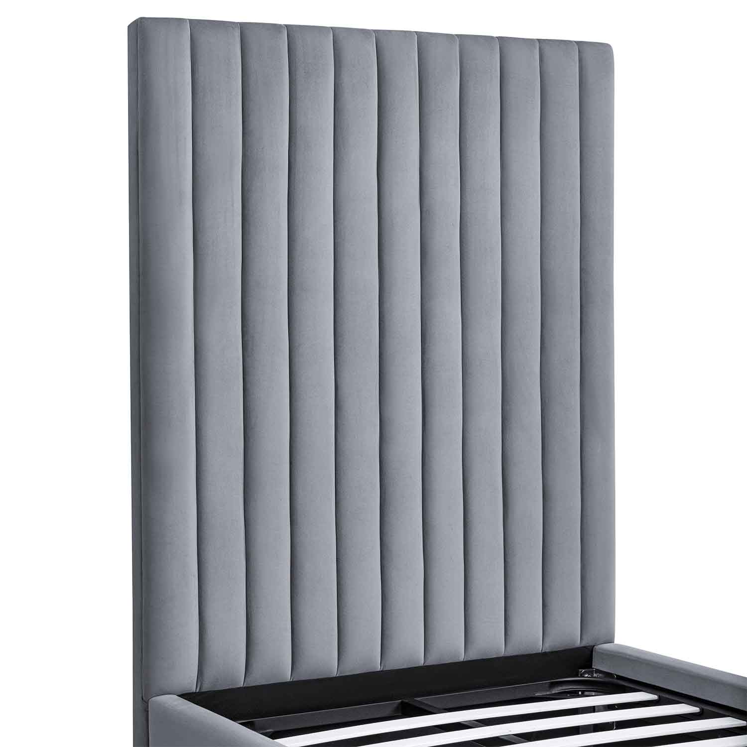 Arabelle Velvet Bed | TOV | Home Elegance USA