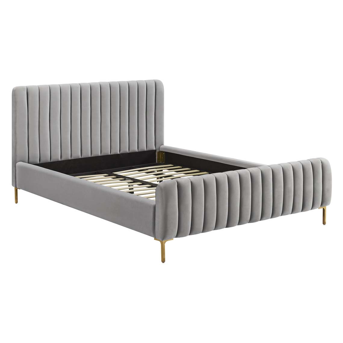 Angela Velvet Bed | TOV | Home Elegance USA