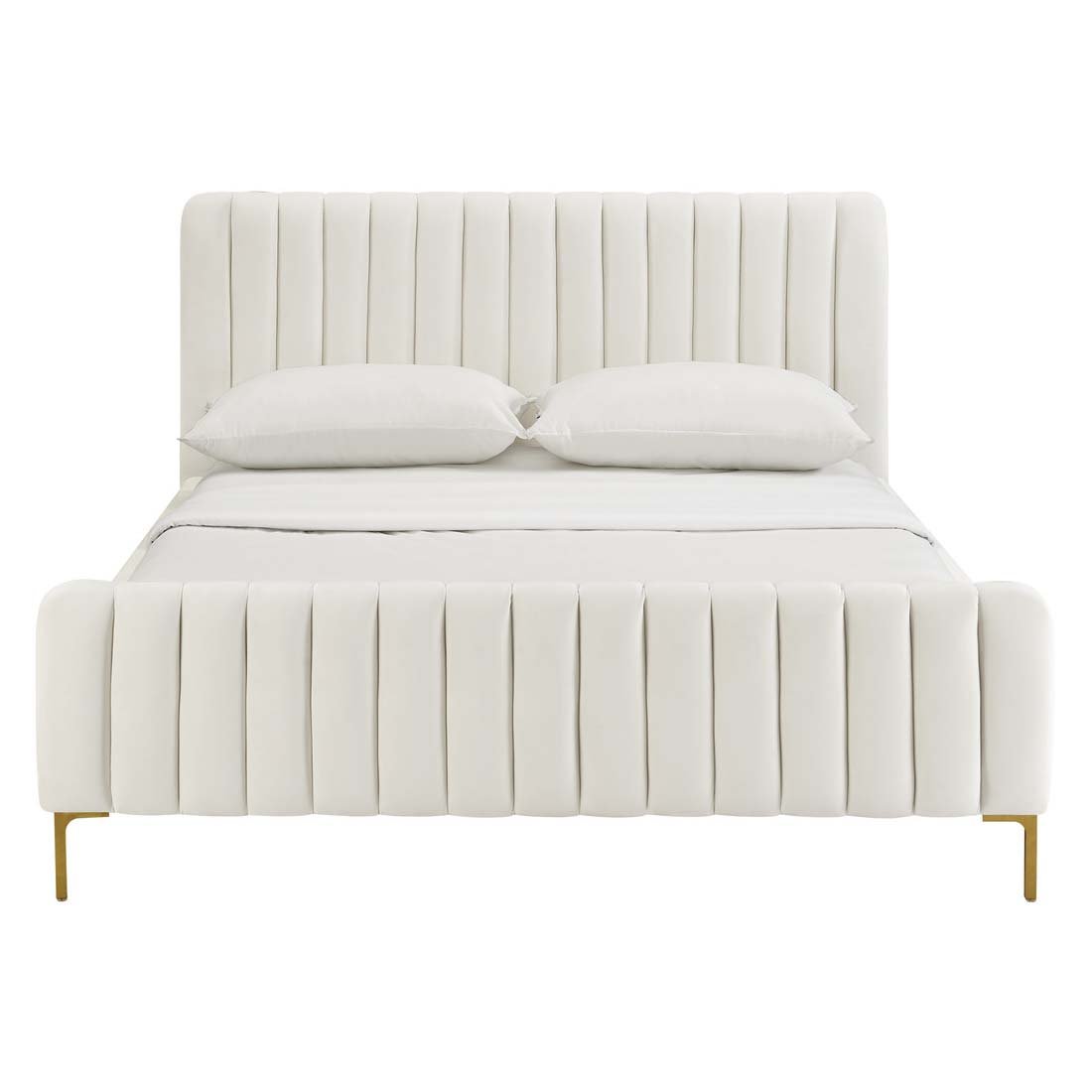 Angela Velvet Bed | TOV | Home Elegance USA
